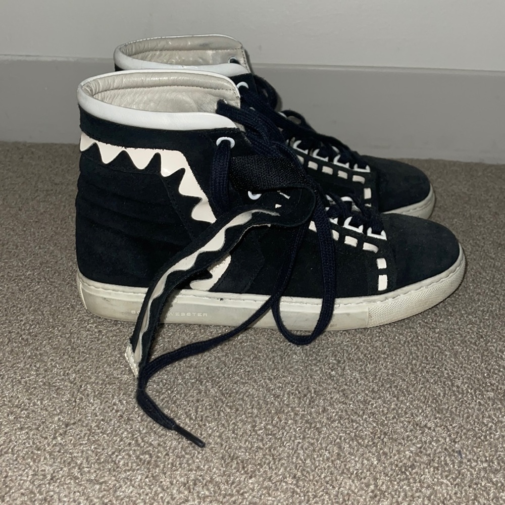 Sophia Webster High Top Sneakers.